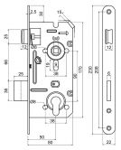 Zadl.z�mek Z.301-PZ.90/50/22 P-L
