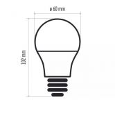E- ��rovka LED CLS A60 8,5W(60W) 806lm E27 WW �3ks