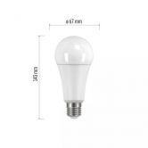 E- ��rovka LED CLS A67 17,6W(120W) 1900lm E27 WW